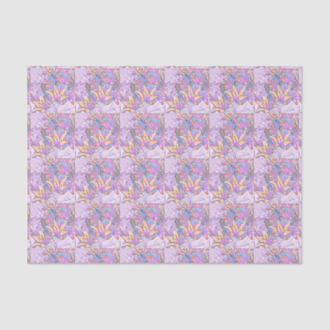 Papel De Seda Pastel Lily Love (Anverso)