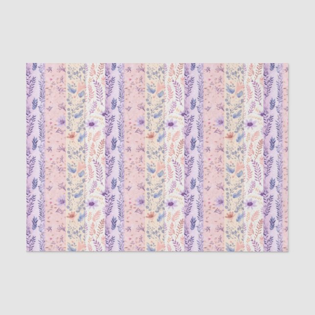Papel De Seda Pastel lindo boho (Anverso)
