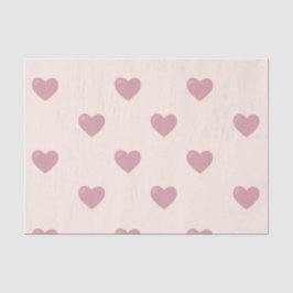 Papel De Seda Pastel Love Hearts