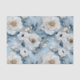 Papel De Seda Pastel Peonies Decoupage Tejel