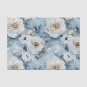 Papel De Seda Pastel Peonies Decoupage Tejel