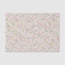 Papel De Seda Pastel Polka Dot Baby Shower
