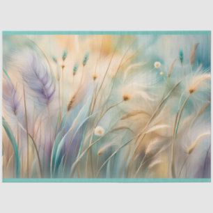 Papel De Seda Pastel Resumen Susurros de la Naturaleza, Grasas I