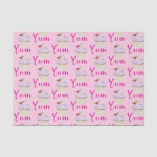 Papel De Seda ¡Pastel rosa de ensueño con Raspberry Yum!