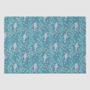 Papel De Seda Pastel Wandering Pod de Narwhals