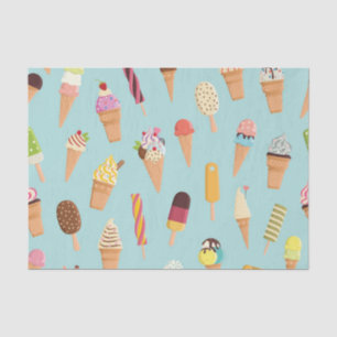 Papel De Seda Pasteles del helado