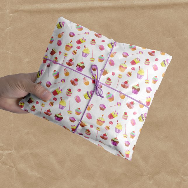 Papel De Seda Pasteles dulces Deliciosos (Subido por el creador)