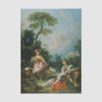 Pastoral con un gaitero de Francis Boucher 