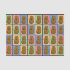 Papel De Seda Patata de estilo Pop Art
