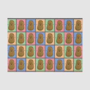 Papel De Seda Patata de estilo Pop Art