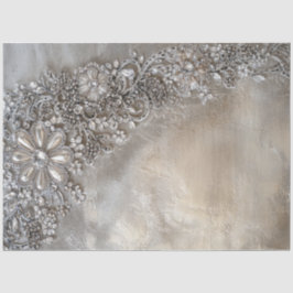 Papel De Seda Patina Diamante de imitación, fondo de motivos dec