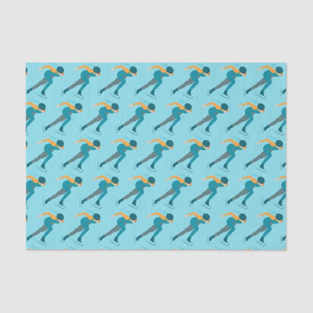 Papel De Seda Patinaje de velocidad (Anverso)