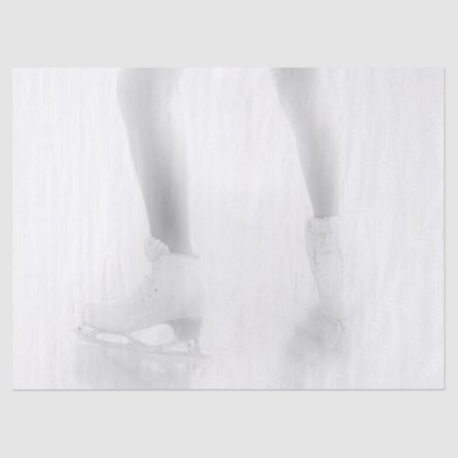 Papel De Seda Patinaje sobre hielo (Anverso)