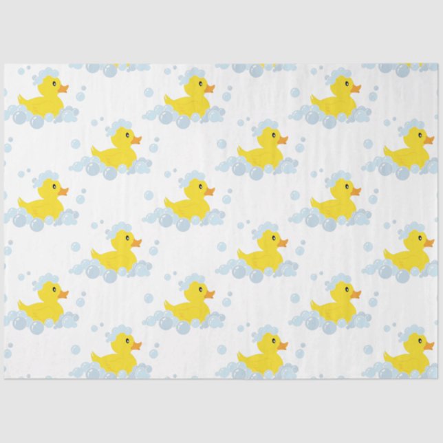 Papel De Seda Pato de goma (Anverso)