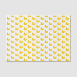 Papel De Seda Pato de goma amarillo