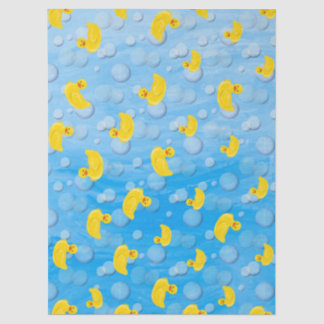 Papel De Seda Pato de goma para cumpleaños 3 Make a Splash