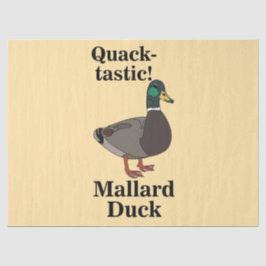 Papel De Seda Pato Quack-Tástico Mallard
