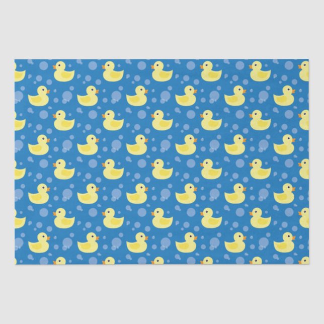 Papel De Seda Patos de goma (Anverso)