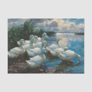 Papel De Seda Patos junto a un lago de Alexander Koester