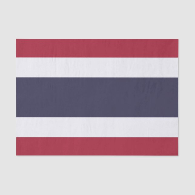 Papel De Seda Patriotic tissue paper with flag of Thailand (Anverso)