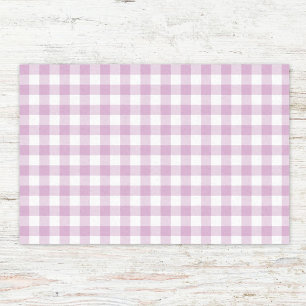 Papel De Seda Patrón a cuadros Gingham en colores pastel