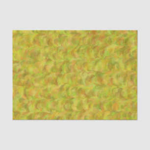 Papel De Seda Patrón abstracto continuo verde amarillo