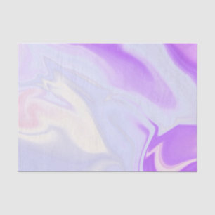 Papel De Seda Patrón abstracto de acuarela azul morado blanco