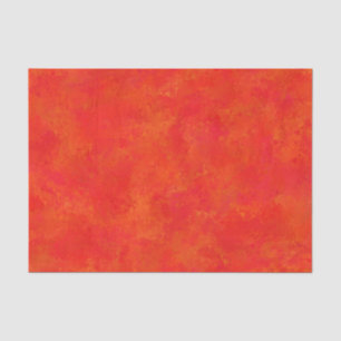 Papel De Seda Patrón abstracto del Naranja rojo