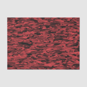 Papel De Seda Patrón abstracto negro rojo