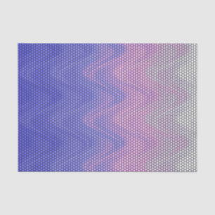 Papel De Seda Patrón abstracto púrpura rosa hexágono