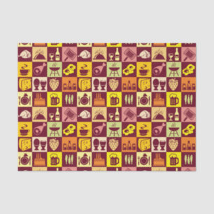 Papel De Seda Patrón alimentario 3