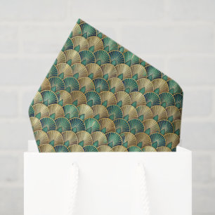 Papel De Seda patrón Art Deco en baldosas