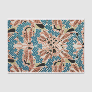 Papel De Seda Patrón Art Nouveau #12