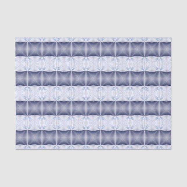 Papel De Seda Patrón azul (Anverso)