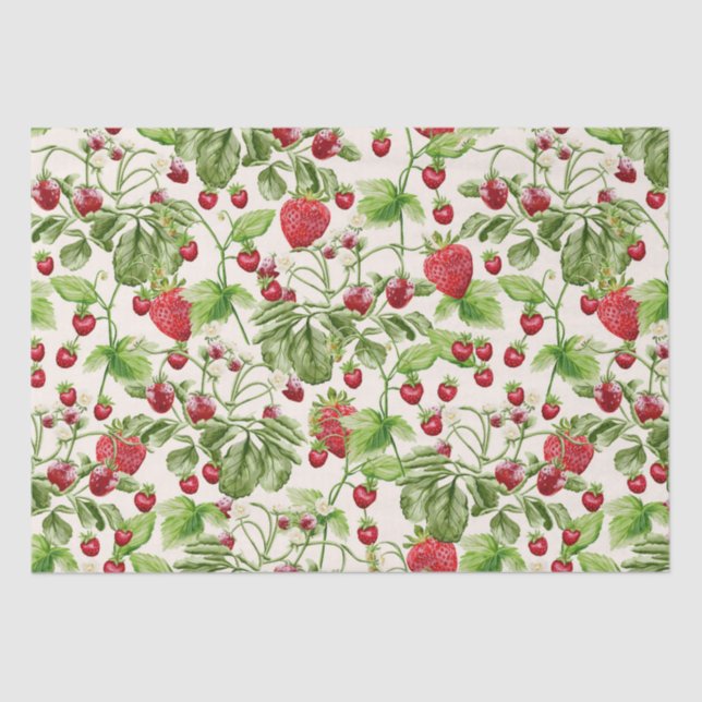 Papel De Seda Patrón Berry Bliss (Anverso)