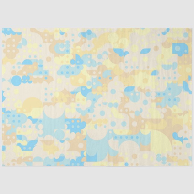 Papel De Seda Patrón Boho  (Anverso)