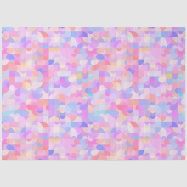 Papel De Seda Patrón Boho   (Anverso)