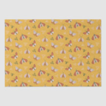 Patrón boho de las polillas dibujadas a mano