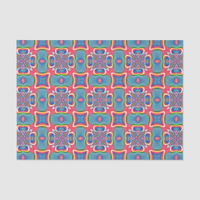 Papel De Seda Patrón brillante (Anverso)