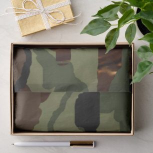 Papel De Seda Patrón completo de camuflaje