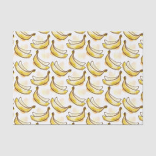 Papel De Seda Patrón con banana