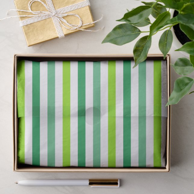 Papel De Seda Patrón continuo de franja vertical clásica de vari (Regalo )