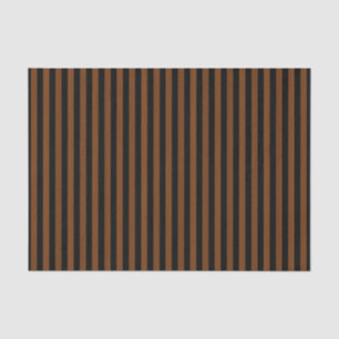 Papel De Seda Patrón continuo de rayas negras marrones