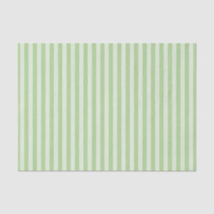 Papel De Seda Patrón continuo de rayas verdes
