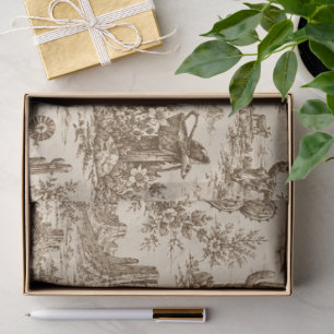 Papel De Seda Patrón Continuo de Toile del Desierto Occidental V