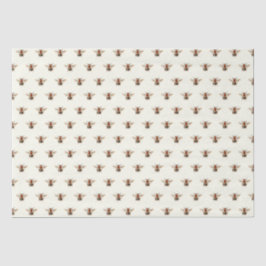 Papel De Seda Patrón de abejas ventilado pequeño