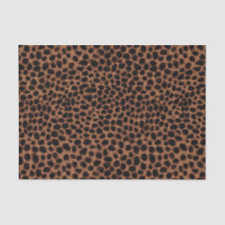 Papel De Seda Patrón de acuarela leopardo