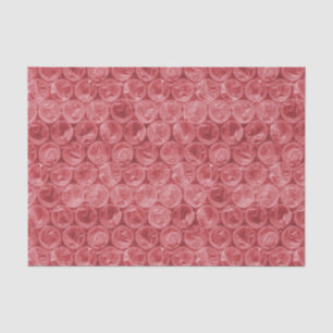 Papel De Seda Patrón de ajuste de burbuja roja