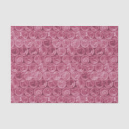 Papel De Seda Patrón de ajuste de burbujas rosa