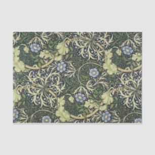 Papel De Seda Patrón de algas marinas William Morris Arte de cos